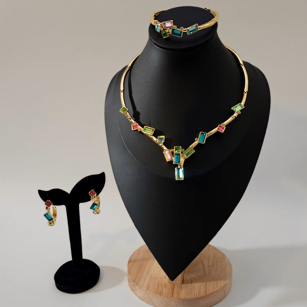 Luxury Gold Rope and Silver Statement Earrings for Women – Non-Tarnish Jewelry