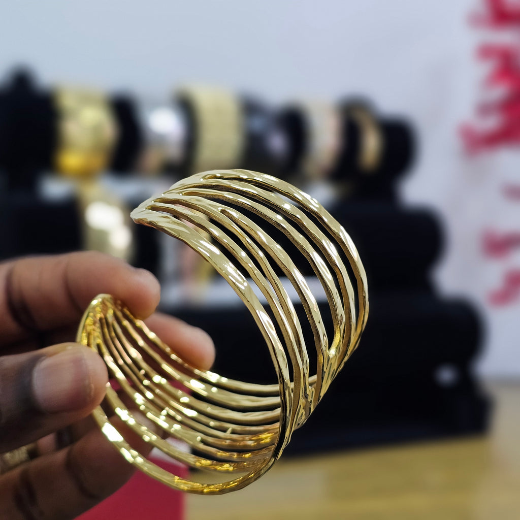 Shimmer Crystal Wrist Bracelet | Luxury Party Accessory