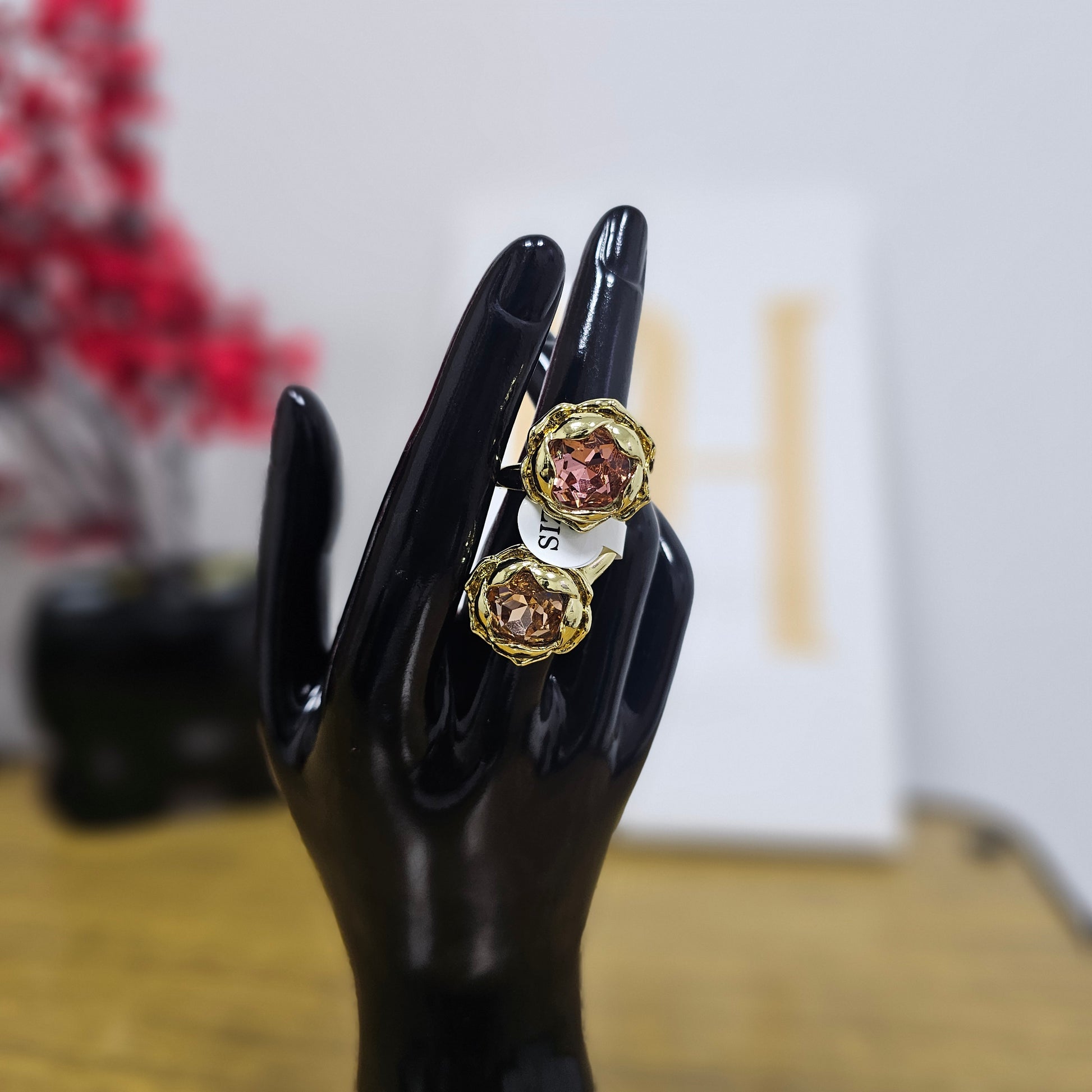 Open Band Ring – Simple and Modern Gold Plated Style