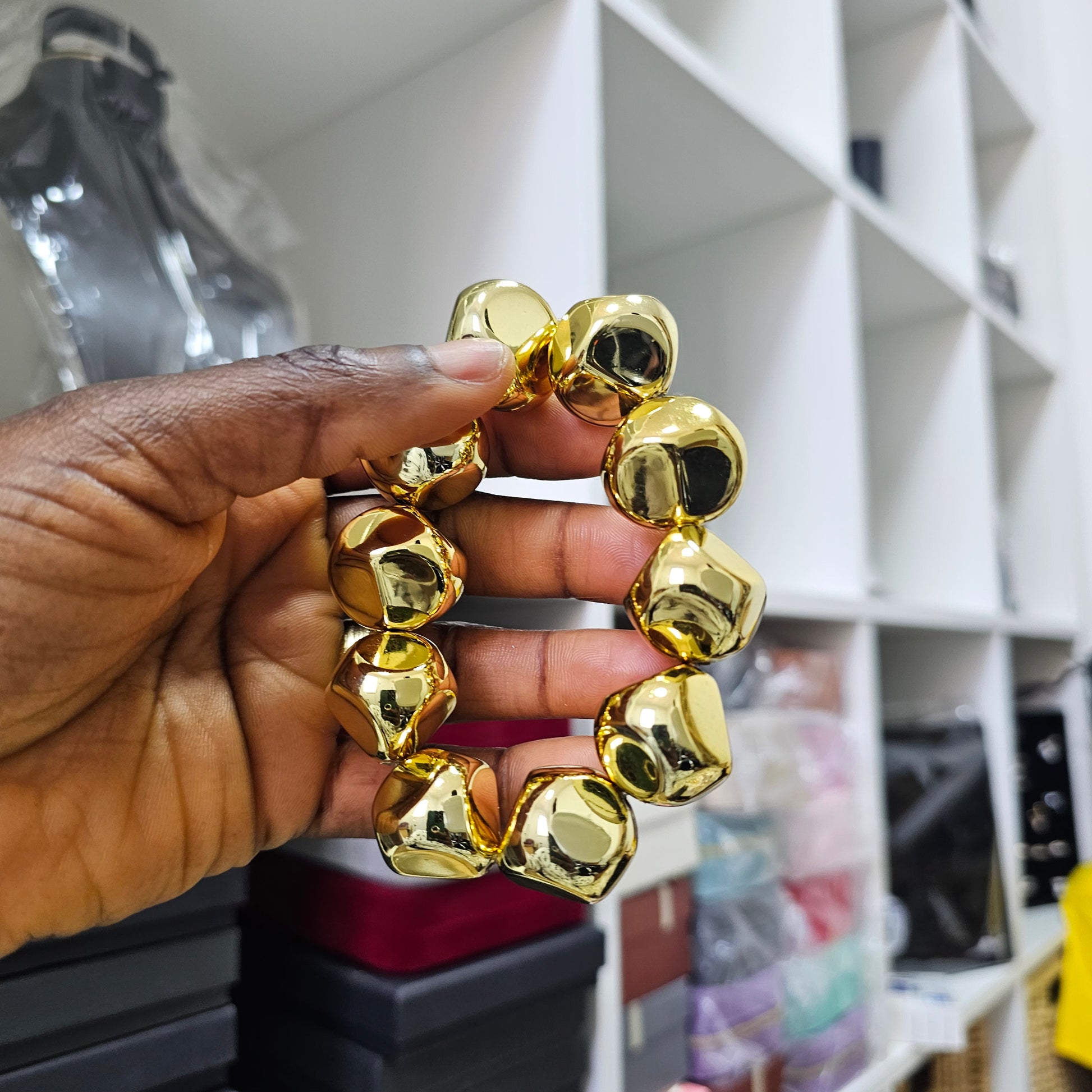 Gold Link Bracelet | Contemporary Designer-Inspired Style