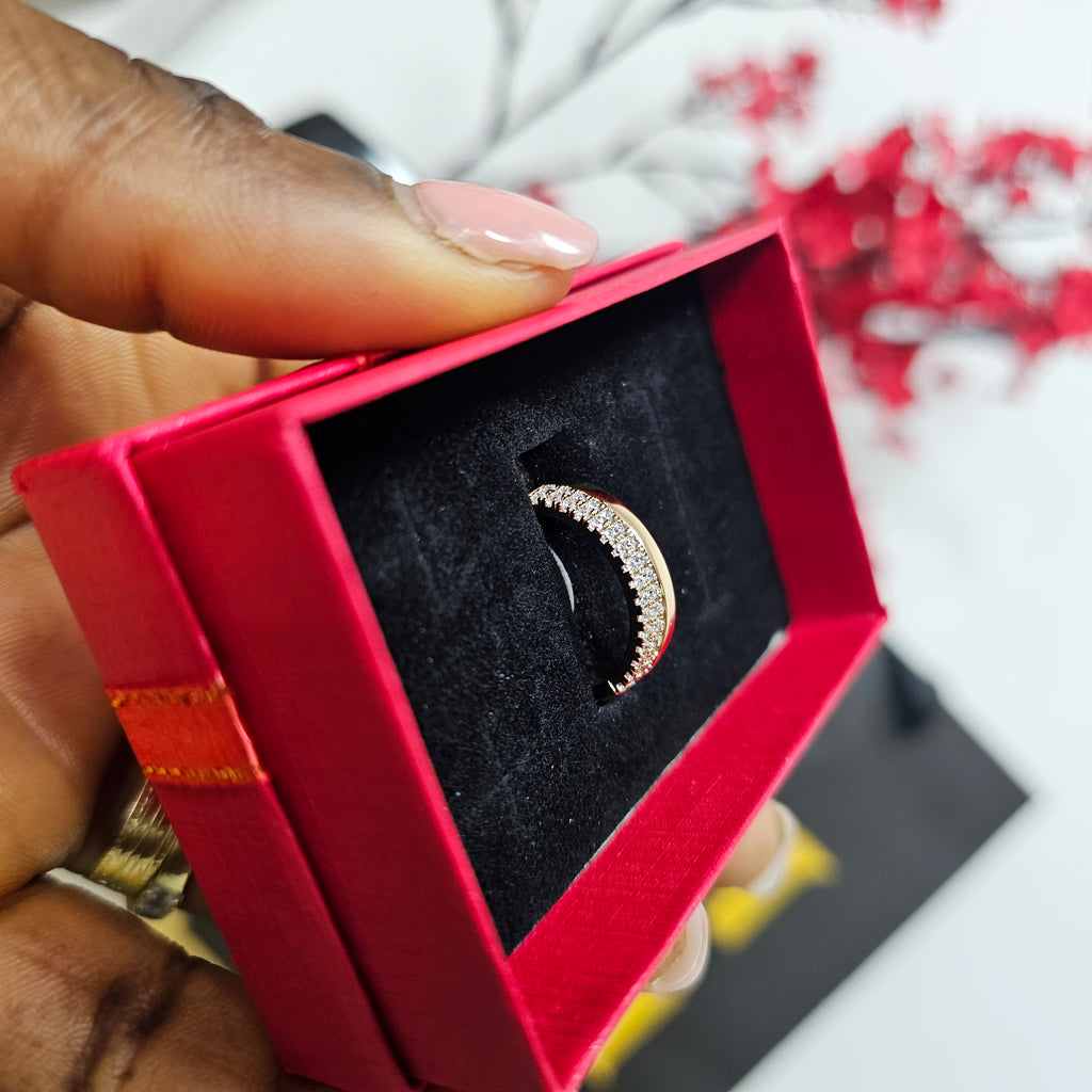 Stone Wedding Rings