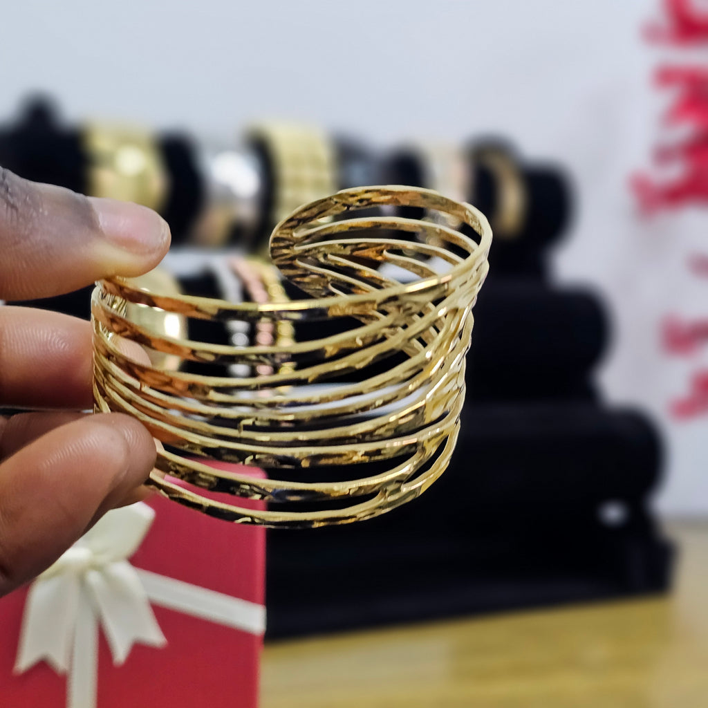 Shimmer Crystal Wrist Bracelet | Luxury Party Accessory