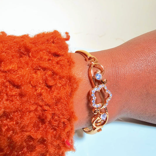 Rose Designed Bracelet