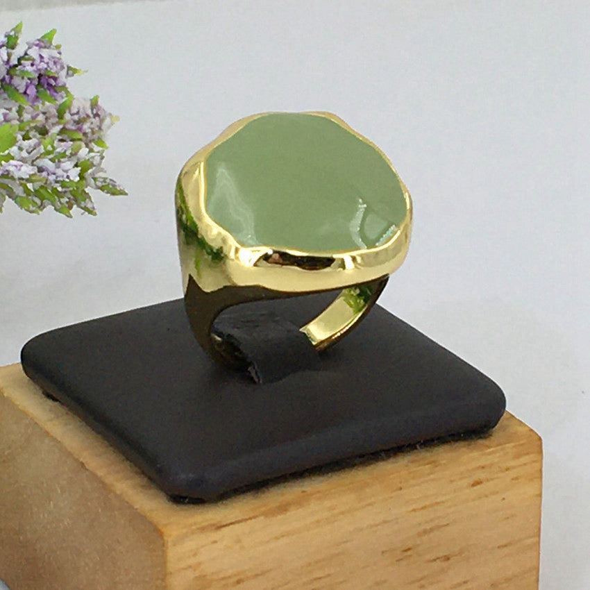 Star Design Adjustable Gold Plated Ring – Dainty and Cute