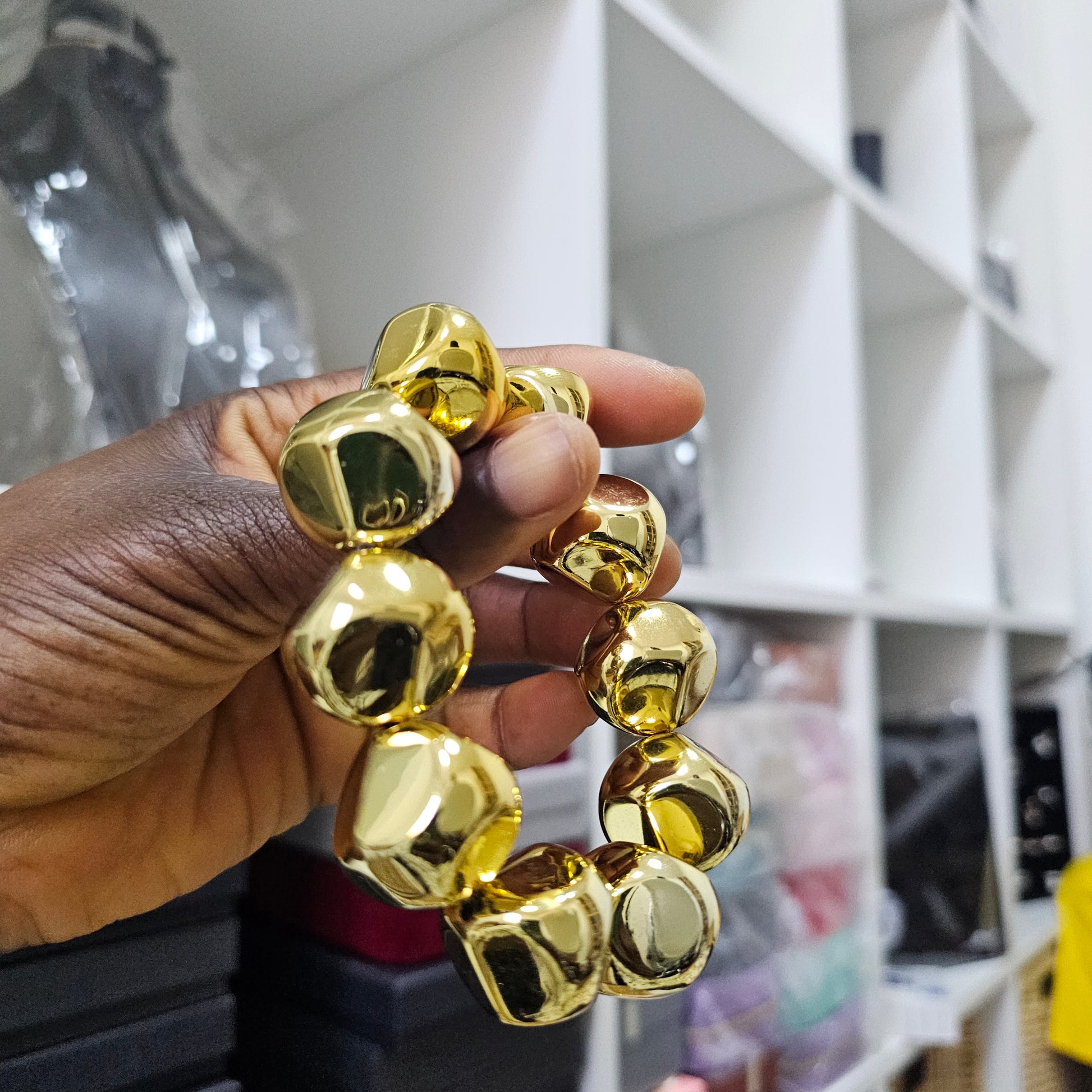 Gold Link Bracelet | Contemporary Designer-Inspired Style