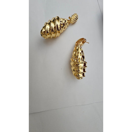 18K Gold-Plated Crystal Teardrop