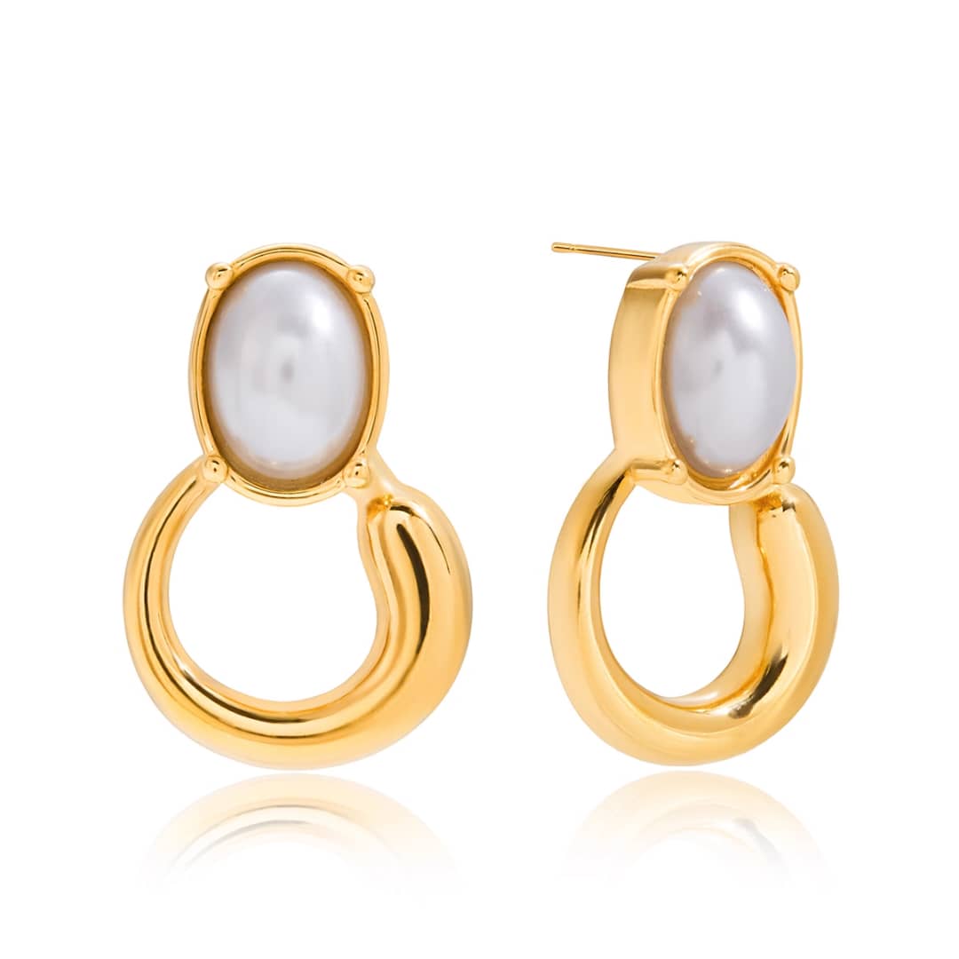 Perley Titanium Earrings