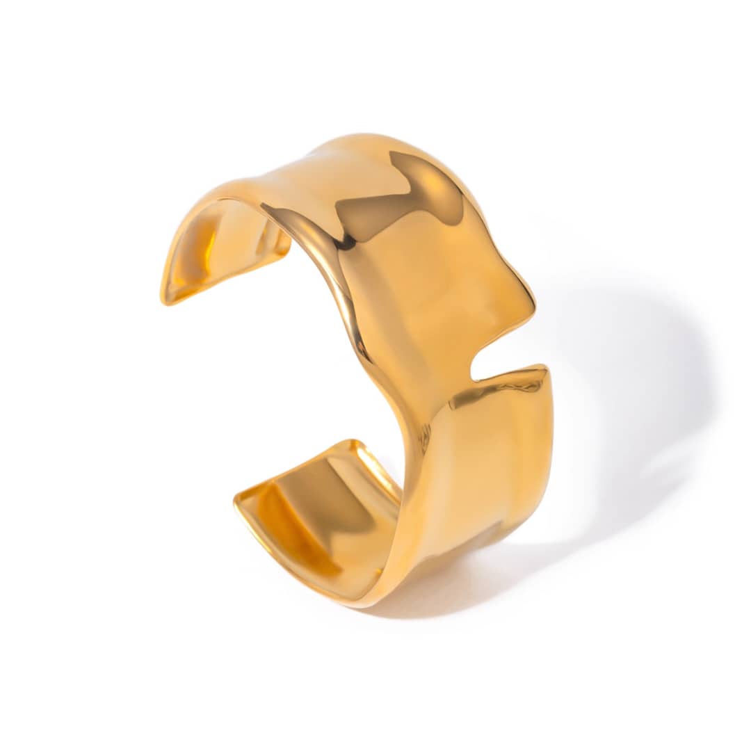 Camilla 18K Gold-Plated Bangle