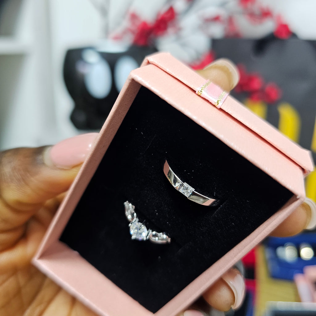 Adjustable Silver Wedding Ring for Bride