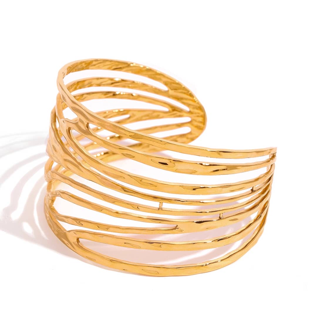 Premium 18K Gold-Plated Bangles